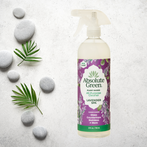 Absolute Green Lavender Spa All-Purpose Cleaner is like a trip to a spa. Think zen