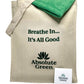 Natural cotton tote bag with a gusset
