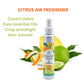 Natural Fresh Citrus Blend Air Freshener made with natural essential oils. Safe to use around Home ,Kids and Pets   