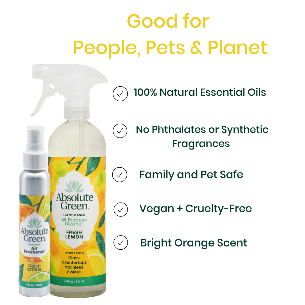 Citrus Bundle:  Lemon All-Purpose Cleaner + Fresh Citrus Air Freshener