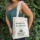 Absolute Green Natural Cotton Tote Bag