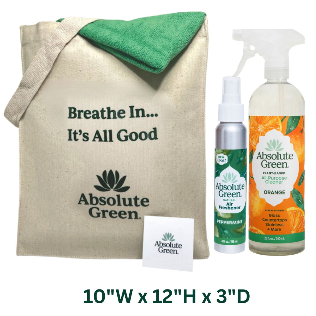 Absolute Green Natural Cotton Tote Bag
