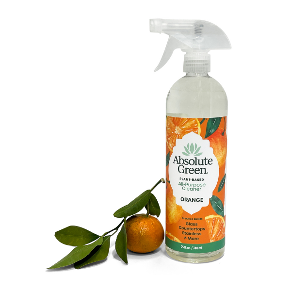 Absolute Green Natural Orange All-Purpose 100% natural and made with pure Sweet Orange essential oil