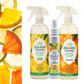 Its a citruspalooza with Absolute Green Lemon and Orange All-Purpose Cleaners with a citrus air freshener. 100% natural cleaners with pure essential oil. This bundle will clean your home and leave its smelling like a walk in an citrus grove.