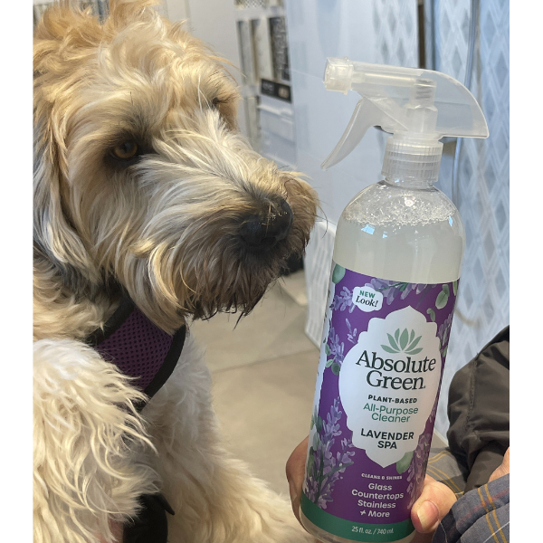 Absolute Green Lavender Spa All-Purpose is safe to use around pets