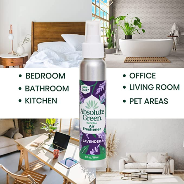 Lavender Air Freshener - Natural Room Spray by Absolute Green