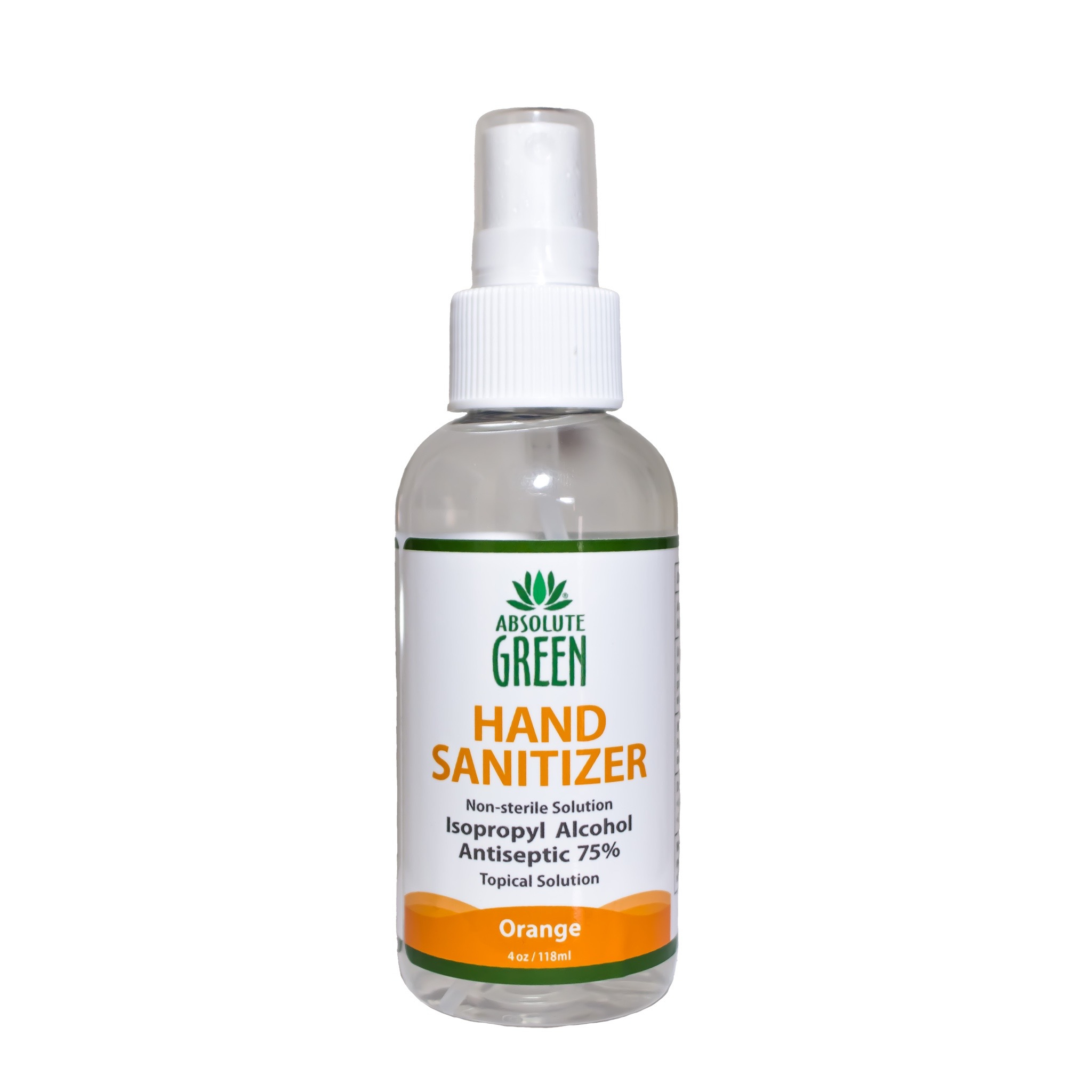 Hand Sanitizer  Orange- Case/8-WHSL