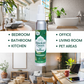 Absolute Green Natural  Peppermint Air Freshener is  great for use in bedroom, bathroom, kitchen, office. living room, pet areas